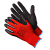Перчатки Gward Red нейлоновые с текстурированным латексным покрытием арт.L2001